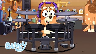 Schlagzeug 🥁 🎧 | Volle Bluey Kurzgeschichten | Bluey - Deutsch Offizieller Kanal