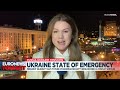 live ukraine approves state of emergency as russia dismisses sanctions