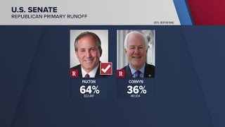 Results from Texas primary runoff election