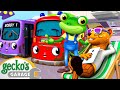 Car Wash Contest | Gecko's Animal Pals | Animal & Vehicle Cartoons | Cartoons for Kids