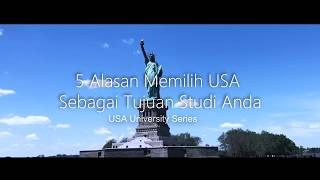 USA University Series - 5 Alasan Memilih USA Sebagai Tujuan Studi Anda by ALL-in Eduspace