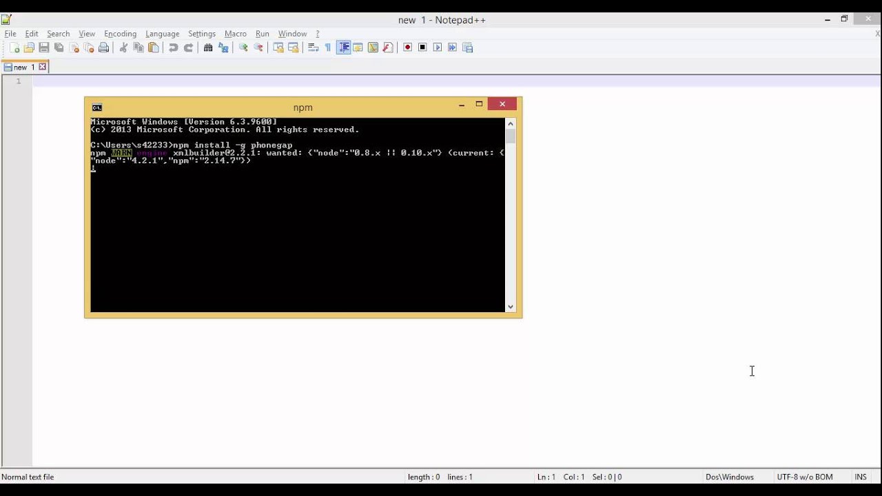 How To Install Phonegap Youtube