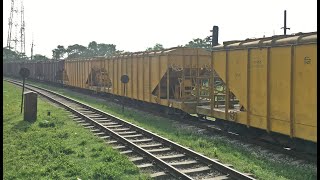 Ashuganj hopper train passing Brahmanbaria