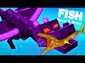 *NEW*  MINECRAFT MONSTERS In Feed & Grow Fish