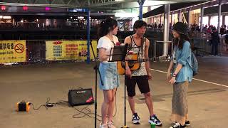 末日/逆光(Cover by Kaby X Shuttle Busk) @TST Busking 2018/06/03