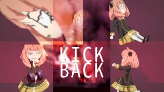 【blender】アニメーション「KICKBACKのPV風に筋トレするローポリアーニャ