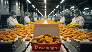 How Chicken McNuggets Are Made at McDonald’s | Inside the Mega Factory