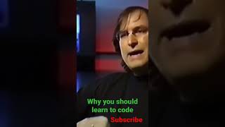 Why you should learn to code / programming || Steve Jobs's Opinion || Learn to Code || Must watch