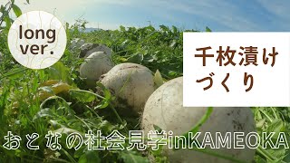 【おとなの社会見学inKAMEOKA】聖護院かぶが千枚漬けになるまで（long ver.）