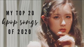 my top kpop songs of 2020- first half (jan-june)