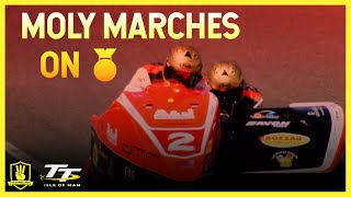 MOLY MARCHES ON 🥇 Dave Molyneux takes his 14th Win with Dan Sayle at the 2009 TT 🇮🇲