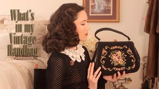 Whats In My Vintage Handbag | Carolina Pinglo