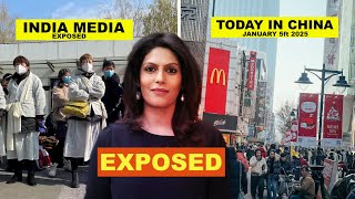 EXPOSING India Media on China with proof (Debunked: FOOTAGE of life inside China) January 5th 2025