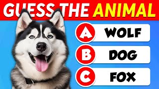 Guess 60 ANIMALS...! 🐶🐱 EASY to IMPOSSIBLE 🧠🤯