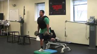 Rear Foot Elevated Split Squats 305x6