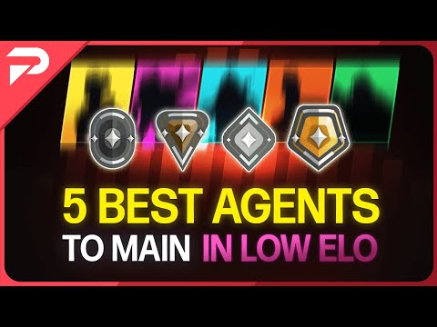 5 BEST Agents To Main In Low ELO! (2023)
