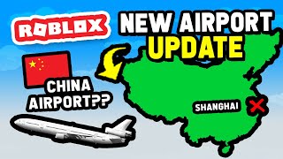 Where is The NEW AIRPORT in The NEXT UPDATE in Cabin Crew Simulator (Roblox)