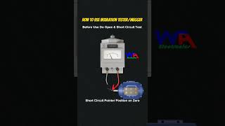 How to Use Insulation Tester/ Megger #insulationtester #megger #electricalwork