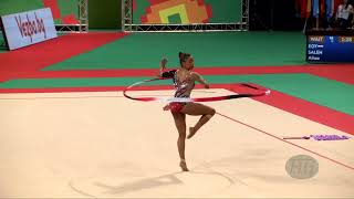 GOMES Luana (ANG) - 2022 Rhythmic Worlds, Sofia (BUL) - Qualifications Ribbon