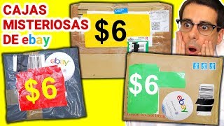 Abriendo 3 Cajas Misteriosas de $6 de Ebay 📦❓ | Caja Sorpresa