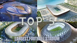 TOP 5 LARGEST FOOTBALL STADIUM'S #Football #Soccer #stadium #Shorts