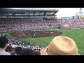 九州国際大付属がスリーランホームランで同点に追いつく瞬間（甲子園2015夏） japanese high school baseball