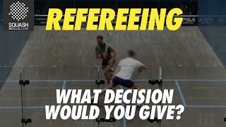 Squash Refereeing: Ali Farag v Mohamed Abouelghar - Yes let