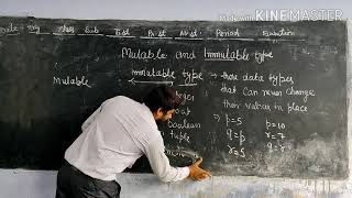 Mutable Immutable data type in python | Class XI Computer science CBSE