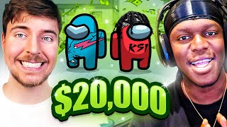 SIDEMEN $20,000 AMONG US vs MR BEAST