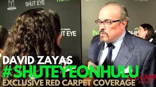 David Zayas at the Red Carpet Premiere of "Shut Eye" on Hulu #ShutEyeOnHulu