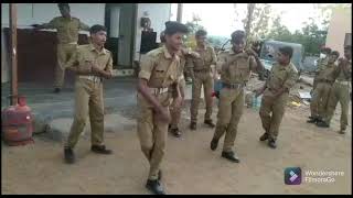 NCC cadets song and dance