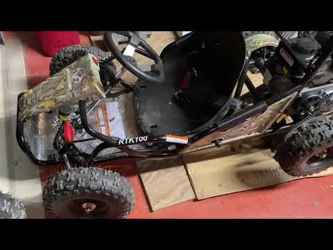Why does my go-kart want to take off when I start it?