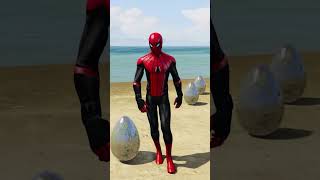 SPIDER MAN SAVE EARTH FROM MONSTER #gta5 #shorts #shortsviral