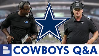 Cowboys Coaching Rumors: Ben Johnson, Kellen Moore, Jon Gruden, Aaron Glenn, Sean McVay Trade? | Q\u0026A