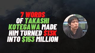 This Is How Takashi Kotegawa (BNF) The Japanese Stock Trader Turned $13k into $153 Million