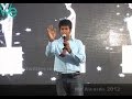 Sivakarthikeyan best funny speech on his 1st Award for WeMagazine