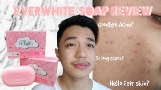 EVERWHITE SOAP REVIEW | Pimple marks remover?