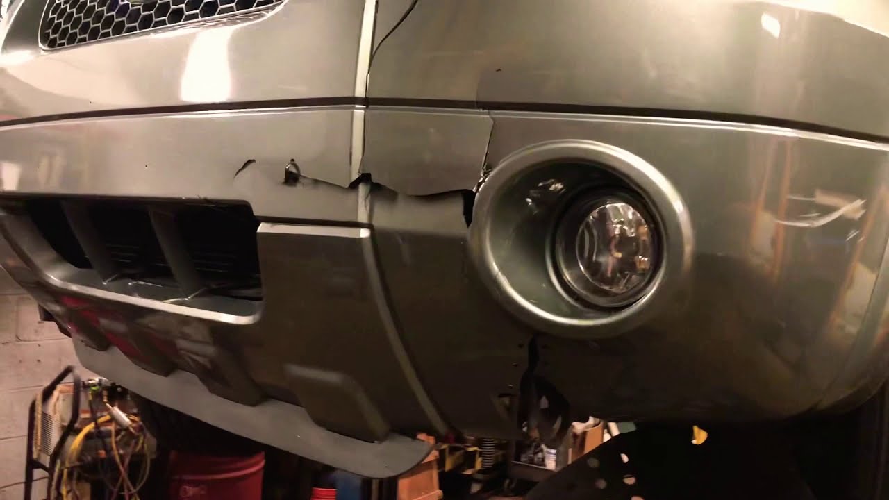 Bumper Repair - YouTube