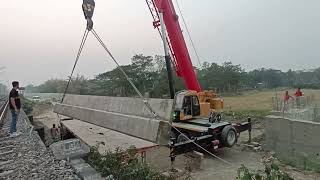 bridge no 504 at nalbari double line project