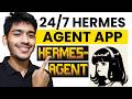 The New Hermes Agent Desktop App (works 24/7)