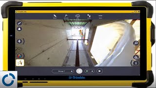 Trimble X7 Scanner with FieldLink Elevator Shaft Infield Inspection