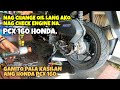 HONDA PCX160 NAG CHANGE OIL LANG NAG CHECK ENGINE NA.