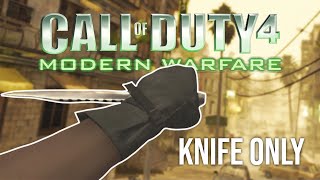 Call of Duty 4: Knife Only Free For All Challenge (2022)