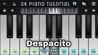 Despacito - Piano Tutorial | Justin Bieber ft. Luis Fonsi & Daddy Yankee | Perfect Piano