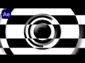 looping Motion Graphic Animation In Adobe After Effects - After Effects Tutorial - No Plugins.