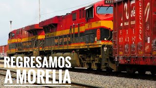 KCSM Morelia TRAINS TO THE SUTH and the yard service in action