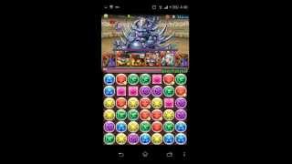 【パズドラ】第17回チャレンジダンジョン Lv9（ノーコン 7×6）＠シヴァドラゴン【チャレダン】