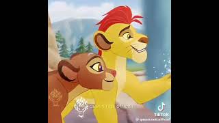 Kion x rani together #lionking #lionguard #kionxrani #shorts #lionking #disney #love