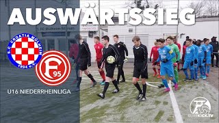 Fortuna feiert Sieg gegen Croatia Mülheim | SC Croatia Mülheim U17 - Fortuna Düsseldorf U16