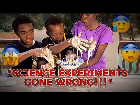 Science Experiments Gone Wrong Youtube